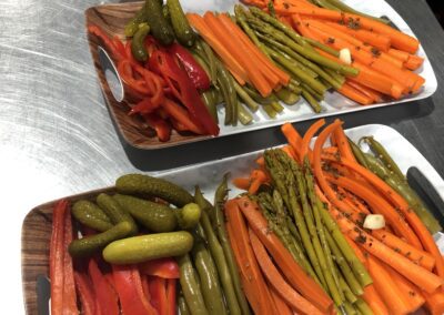 Pickled Vegetables for an appetizer selection
